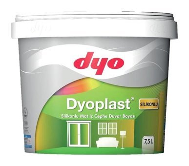 Dyo Dyoplast Su Bazlı Silikonlu Mat İç Cephe Boyası 15 lt Hercai