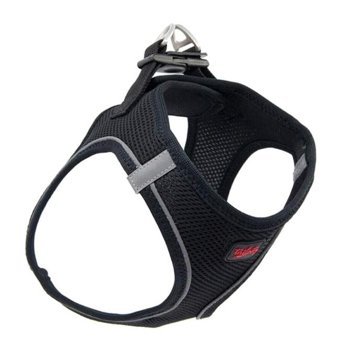 Tailpetz Air Mesh 2XS Ayarlanabilir Göğüs Köpek Tasması Siyah