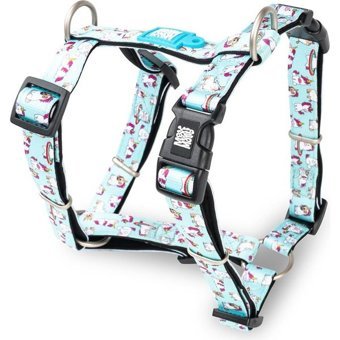 Max & Molly Unicorn Ayarlanabilir Göğüs Köpek Tasması Mavi