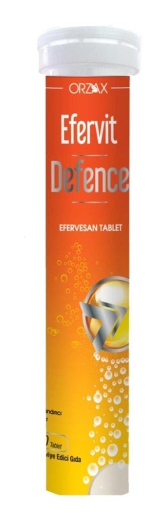 Orzax Ocean Efervıt Defence Aromasız Yetişkin Vitamin 20 Tablet