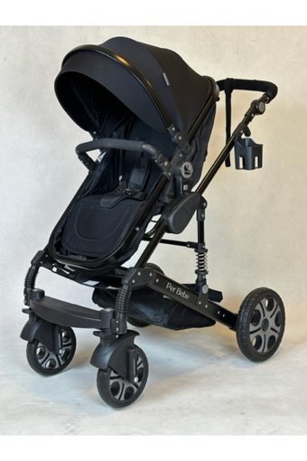 Perbebe Çift Yönlü Katlanabilir Tek Elle Kapanan 360 Derece Dönen Tam Yatar Kabin Tipi Travel Sistem Bebek Arabası