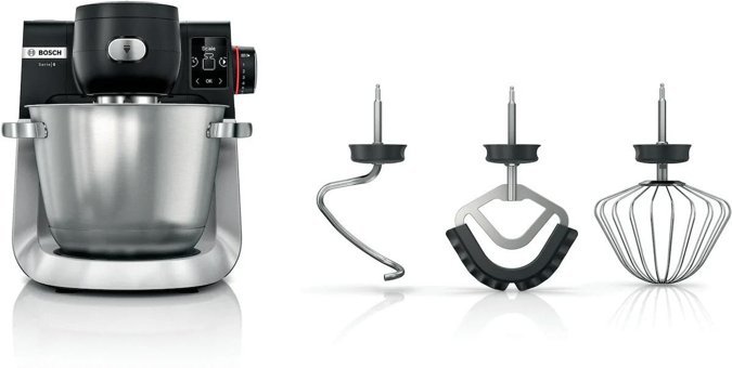 Bosch MUMS6ZS00 Paslanmaz Çelik 1600 W 5.5 lt Standlı Mutfak Şefi Siyah
