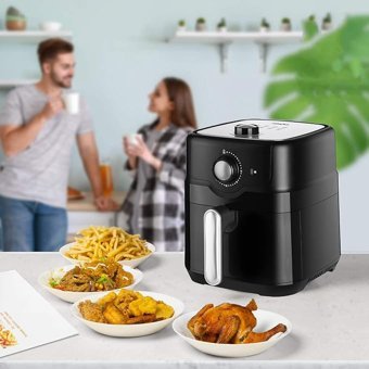 Sinbo SCO-5055 Airfryer 4.5 lt Tek Hazneli Yağsız Sıcak Hava Fritözü Siyah