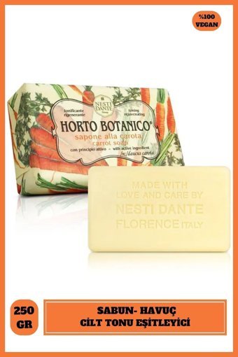 Nesti Dante Organik Havuç Katı Sabun 250 gr