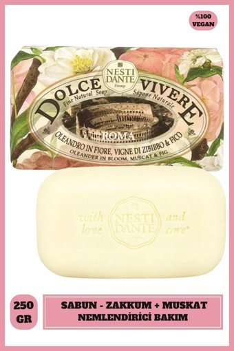 Nesti Dante Organik Muskat Katı Sabun 250 gr