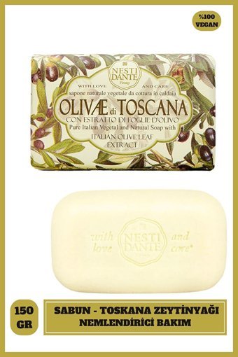 Nesti Dante Olivae Toscana Organik Zeytinyağlı Katı Sabun 150 gr