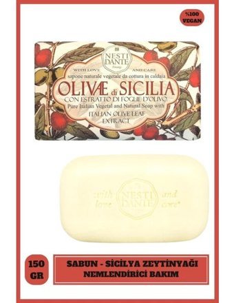 Nesti Dante Olivae Organik Zeytinyağlı Katı Sabun 150 gr