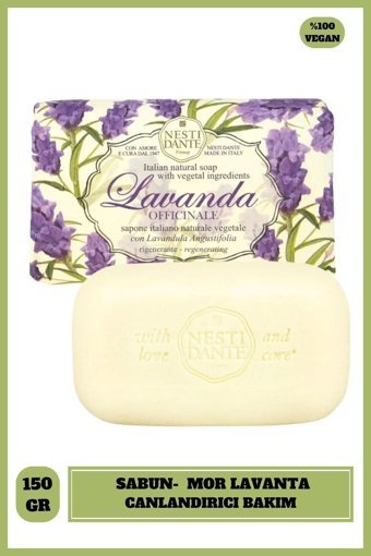 Nesti Dante Lavanda Organik Lavanta Katı Sabun 150 gr