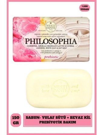 Nesti Dante Philosophia Beyaz Kil Katı Sabun 250 gr