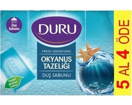 Duru Fresh Sensation Okyanus Esintisi Katı Sabun 5x150 gr