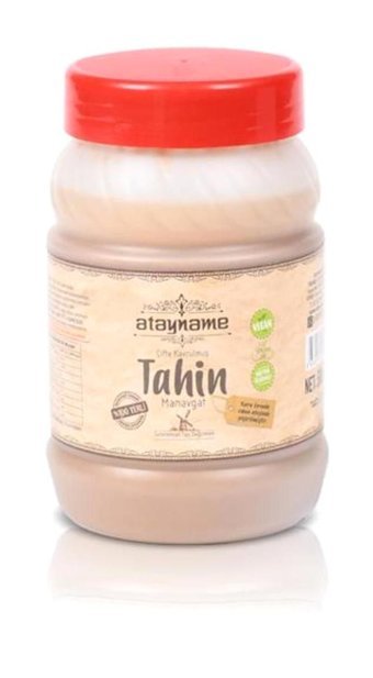 Atayname Manavgat Çifte Kavrulmuş Organik Glutensiz Kepeksiz Tahin 500 gr