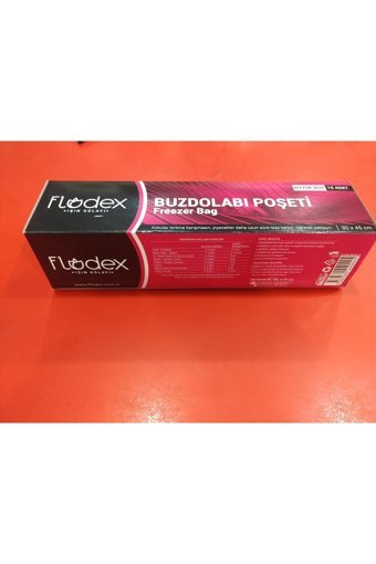 Flodex Büyük Buz Dolabı Poşeti 3 Adet