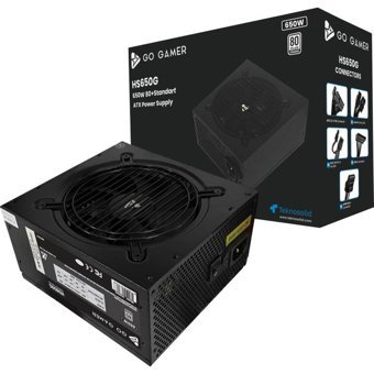 Go Gamer Certified Hammer Series HS650G 650 W 80+ Non Modüler Power Supply