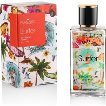 Frannita Surfer EDP Çiçeksi-Ferah Erkek Parfüm 50 ml