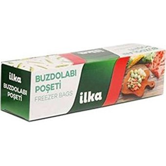 İlka Büyük Buz Dolabı Poşeti 48 Adet