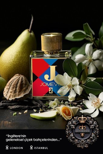 Jomevu J2 Çiçeksi-Meyveli Erkek Parfüm 50 ml
