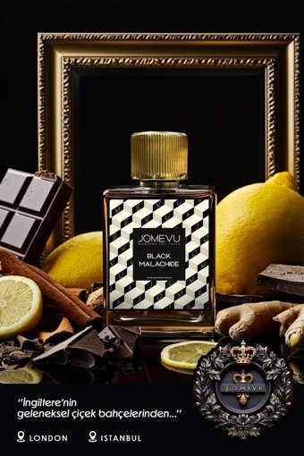 Jomevu Black Malachıde Baharatlı-Odunsu Erkek Parfüm 50 ml