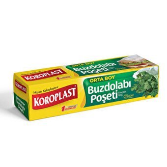 Koroplast Orta 24x38 cm Buz Dolabı Poşeti 20 Adet