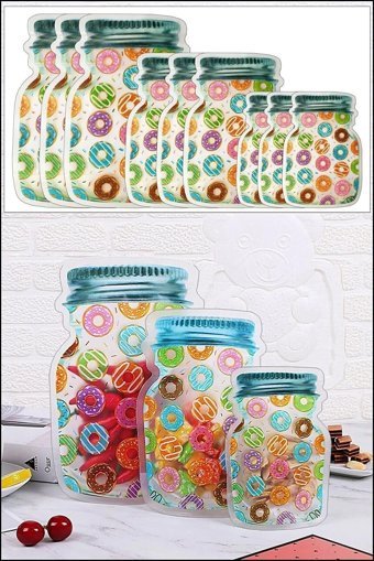 Kitchen Beauty Orta Kilitli Buz Dolabı Poşeti 9 Adet