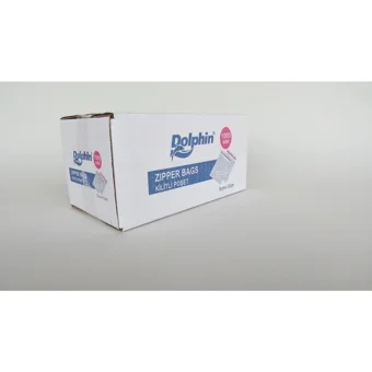 Dolphin Küçük Kilitli 8x10 cm Buz Dolabı Poşeti 1000 Adet