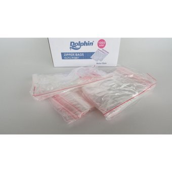 Dolphin Küçük Kilitli 8x10 cm Buz Dolabı Poşeti 1000 Adet