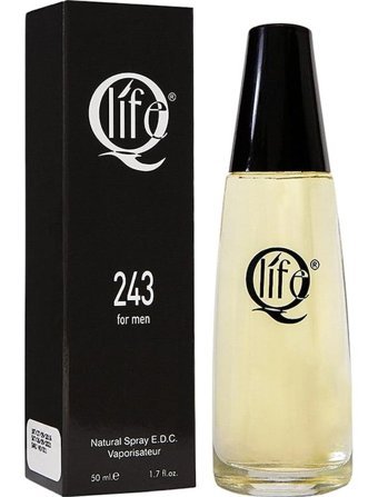 Q Life Black Code 243 EDC Ferah-Odunsu Erkek Parfüm 50 ml