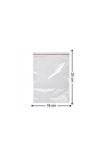 Merpak Ambalaj Büyük Kilitli 19x25 Buz Dolabı Poşeti 100 Adet
