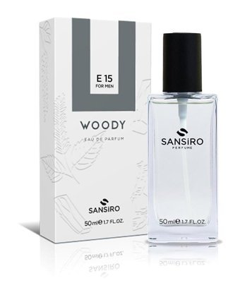Sansiro No E15 Çiçeksi-Odunsu Erkek Parfüm 50 ml