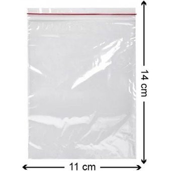 Kalbi Ticaret Küçük Kilitli 11x14 Buz Dolabı Poşeti 1000 Adet