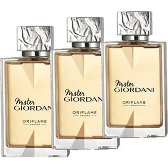 Oriflame Mister Giordani EDT Meyveli-Turunçgil Erkek Parfüm 3x75 ml