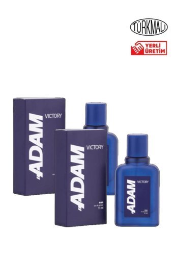 Adam Victory EDT Odunsu-Turunçgil Erkek Parfüm 2x55 ml