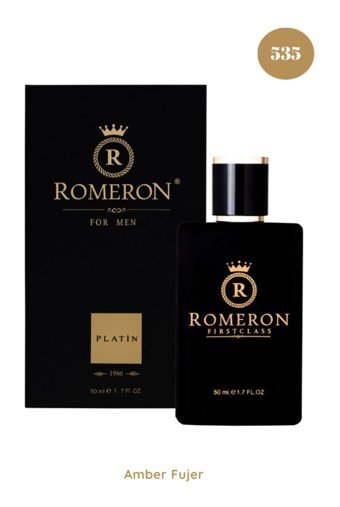 Romeron 535 Platin EDP Meyveli-Odunsu Erkek Parfüm 50 ml