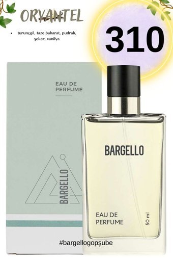 Bargello 310 EDP Oryantal-Turunçgil Erkek Parfüm 50 ml