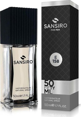 Sansiro E-158 EDP Odunsu-Sandal Erkek Parfüm 50 ml