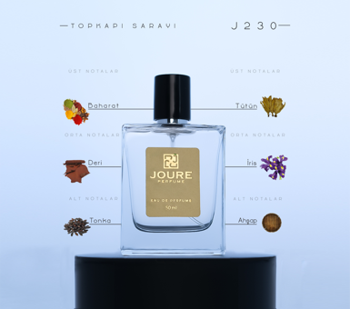 Joure Perfume J230 Afrodizyak Etkili EDP Baharatlı-Odunsu Erkek Parfüm 50 ml