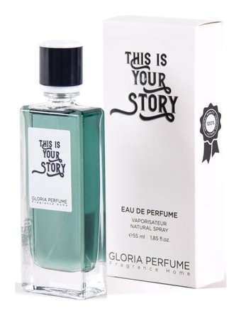 Gloria Perfume Eau Fraiche EDP Bergamot-Odunsu Erkek Parfüm 55 ml
