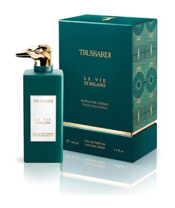 Trussardi Le Vie Di Milano Behind The Curtain Piazza Alla Scala EDP Sandal-Sandal Ağacı Erkek Parfüm 100 ml