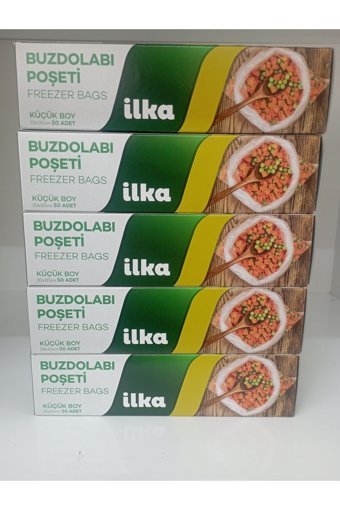 İlka Küçük Buz Dolabı Poşeti 50 Adet