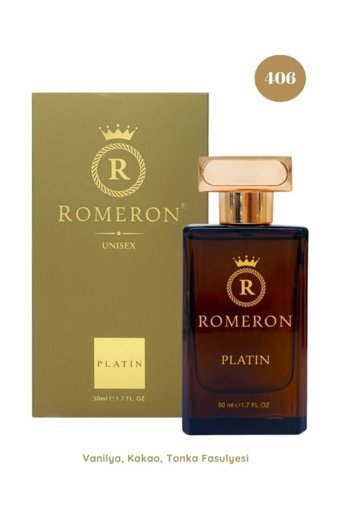Romeron 406 Gold EDP Baharatlı-Odunsu Erkek Parfüm 50 ml