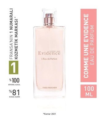 Yves Rocher Comme Une Evidence EDP Çiçeksi-Odunsu Erkek Parfüm 100 ml