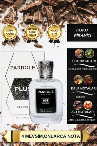 Pardole E-008 EDP Bergamot-Oryantal Erkek Parfüm 50 ml