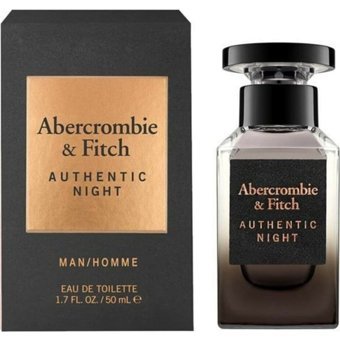 Abercrombie & Fitch Authentic Night Homme EDT Odunsu-Oryantal Erkek Parfüm 50 ml