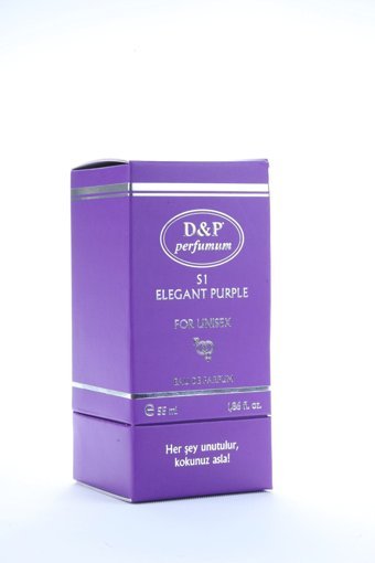 D&P Perfumum Niche Seri U-s1 Elegant Purple Bergamot-Çiçeksi Erkek Parfüm 55 ml