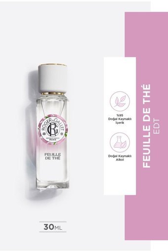 Roger&Gallet Feuille De The EDT Meyvemsi-Sandal Erkek Parfüm 30 ml