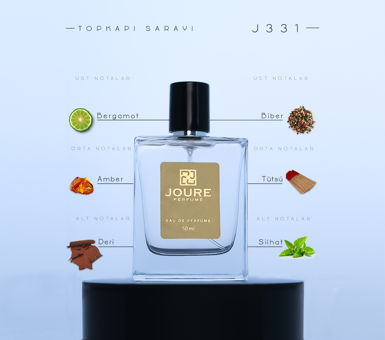 Joure Perfume J331 EDP Meyveli-Oryantal Erkek Parfüm 50 ml