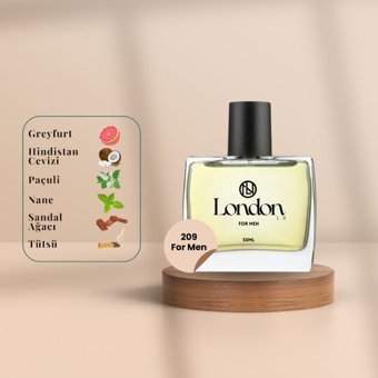 London LR 209 Sandal-Sandal Ağacı Erkek Parfüm 50 ml