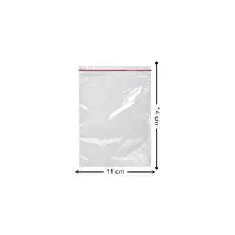 Merpak Ambalaj Orta Kilitli 11x14cm Buz Dolabı Poşeti 100 Adet