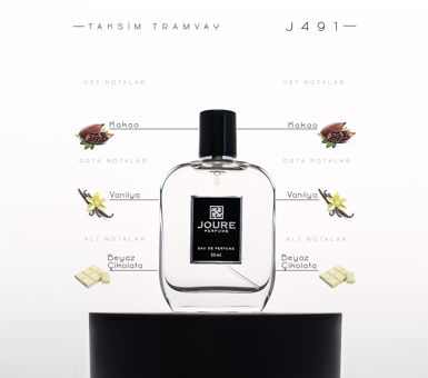Joure Perfume J491 EDP Meyveli-Odunsu Erkek Parfüm 50 ml