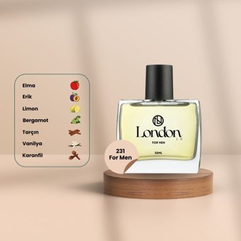 London LR 231 Bergamot-Ferah Erkek Parfüm 50 ml
