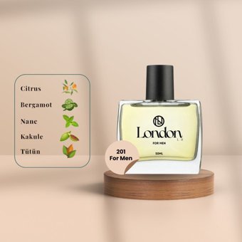 London 201 Kakule-Sandal Erkek Parfüm 50 ml